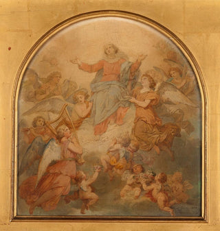 La Vierge triomphante - Nicolas Louis François Gosse