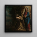 La Vision de Saint François d'Assise - Ludovico Carracci — teoksen seinäesittely