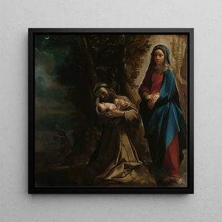 La Vision de Saint François d'Assise - Ludovico Carracci