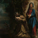 La Vision de Saint François d'Assise - Ludovico Carracci — esillä sisätilassa