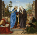 La Visitation avec Saint Nicolas et Saint Antoine abbé - Piero di Cosimo — näkymä teoksesta