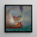 La Voile grise - Odilon Redon — kehystetty taideteos seinällä