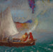 La Voile grise - Odilon Redon — näkymä teoksesta