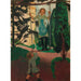 Maalauksen jäljennös La balançoire au Prieuré - Maurice Denis