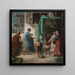 La demande - Émile Lévy — kehystetty taideteos seinällä