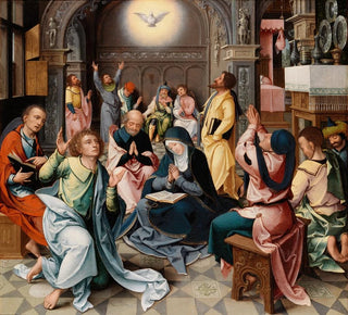 La descente du Saint-Esprit - Le Maître de 1518
