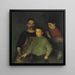 La famille - Charles Webster Hawthorne — kehystetty taideteos seinällä