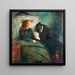 La fille malade - Edvard Munch — kehystetty taideteos seinällä