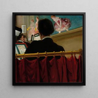 La fosse d'orchestre, le vieux Proctor's Fifth Avenue Theatre - Everett Shinn
