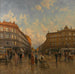 La maison de la provision des citoyens en 1888 - Ladislaus Eugen Petrovits — näkymä teoksesta