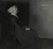 La mère de l'artiste, Frederikke Hammershi - Vilhelm Hammershi — näkymä teoksesta