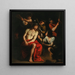 La moquerie du Christ - Domenico Fiasella — kehystetty taideteos seinällä