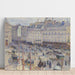 Maalauksen jäljennös La place du Havre, Paris - Camille Pissarro