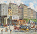 La porte écossaise et la bastille des laitiers à Vienne - Franz Gerasch — näkymä teoksesta