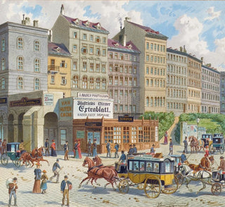 La porte écossaise et la bastille des laitiers à Vienne - Franz Gerasch