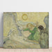 Maalauksen jäljennös La résurrection de Lazare (Après Rembrandt) - Vincent van Gogh