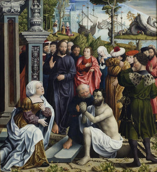 Master of the Legend of the Magdalen - The Raising of Lazarus.webp