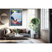 Alppien tie - Juliste vintage