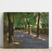 Maalauksen jäljennös La rue Colomier à Wannsee - Max Liebermann
