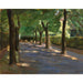 Maalauksen jäljennös La rue Colomier à Wannsee - Max Liebermann