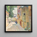 La rue Seipel à Mödling - Carl Moll — kehystetty taideteos seinällä