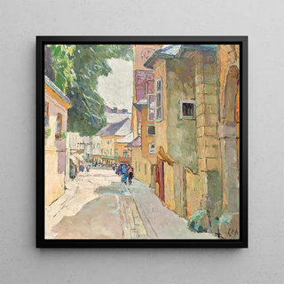Carl Moll - Die Dr SeipelStrae in Mdling.webp