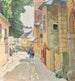 La rue Seipel à Mödling - Carl Moll — näkymä teoksesta