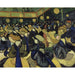 Maalauksen jäljennös Arlesin tanssisaliosta - Vincent van Gogh