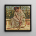 La sandale - Edward John Poynter — kehystetty taideteos seinällä