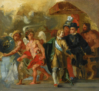 La scène de l'archiduchesse Isabelle - Eugène Delacroix