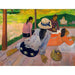 Maalauksen jäljennös La sieste - Paul Gauguin