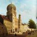 La synagogue sur la rue Oranienburger à Berlin - Emile Pierre Joseph de Cauwer — esillä sisätilassa