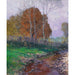 Maalauksen jäljennös La vallée de la Krems en automne - Alfred Zoff