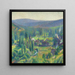 La vallée du vert Labastide-du-Vert - Henri Martin — kehystetty taideteos seinällä