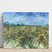 Maalauksen jäljennös La vigne verte - Vincent Van Gogh
