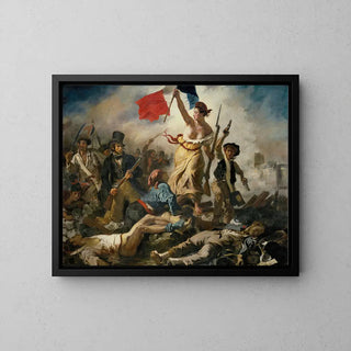 Reproduction tableau | La Liberté Guidant Le Peuple - Eugène Delacroix | Poster - Toile - Aluminium