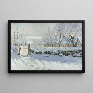 La pie - Claude Monet | Reproduction Tableau Décoration murale affiche copie