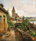 Weissenkirchen dans la Wachau - Ladislaus Eugen Petrovits — näkymä teoksesta
