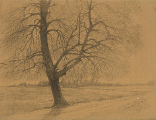 Arbre - Ladislav Mednyánszky — näkymä teoksesta
