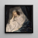 Lady Digby sur son lit de mort - Anthony van Dyck — kehystetty taideteos seinällä