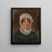 Portrait de Mme Ben Marshall - Lambert Marshall — kehystetty taideteos seinällä