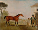 Sultan at the hevostallissa marquis d'Exeterin, Burghley House - Lambert Marshall — näkymä teoksesta