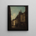 L'échauguette de l'hôtel de Schomberg, angle des rues Bailleul et Jean Tison - Lambert Noll — kehystetty taideteos seinällä