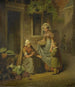 Femme vendant des légumes - Lambertus Johannes Hansen — näkymä teoksesta