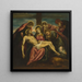 Lamentation - Tintoretto-kerho — kehystetty taideteos seinällä