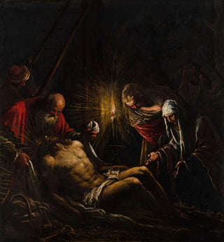 Lamentation à la lumière des bougies - Jacopo Bassano