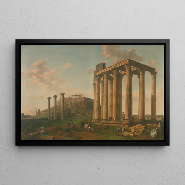 LancelotThodore Turpin de Criss - Vue Du Temple De Jupiter Et De Lacropole.webp