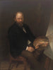 Autoportrait de l'artiste dans son atelier - Lars Gustaf Sellstedt | Reproduction — näkymä teoksesta