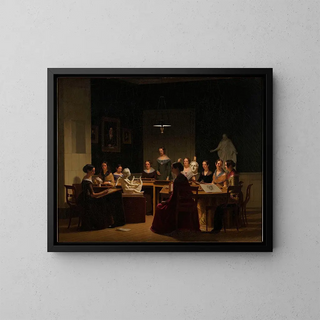 L'école des beaux-arts de Göteborg - Lars Hansen — kehystetty taideteos seinällä