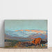 Maalauksen jäljennös Las Zorreras, Guadarrama-vuoret - Joaquín Sorolla